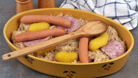 Choucroute garnie — recette régionale d’Alsace 🥔🥓
