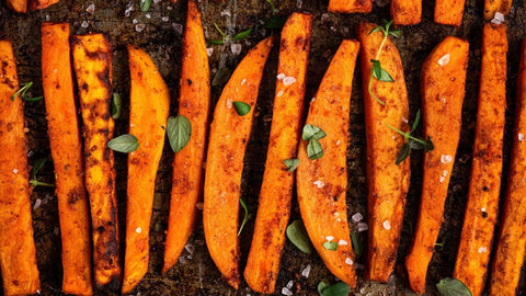 🥣 Courge rôtie au parmesan (chips / frites) 🎃🧀