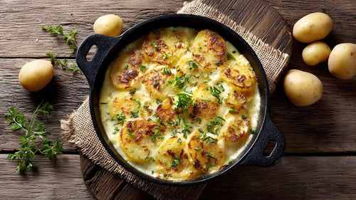 Gratin dauphinois — recette régionale d’Auvergne-Rhône-Alpes 🥔🧄