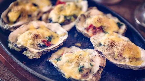 🥣 Huîtres gratinées au champagne 🦪🥂✨ - Neary - Livraison panier de fruits et légumes