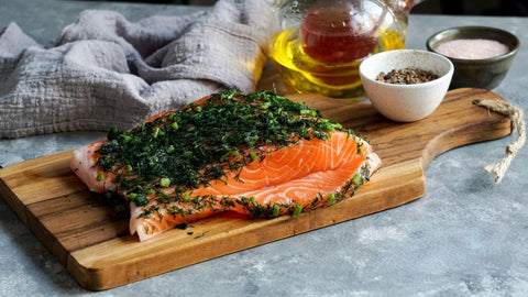 🥣 Saumon gravlax maison (aneth & agrumes) 🐟🌿🍋 - Neary - Livraison panier de fruits et légumes