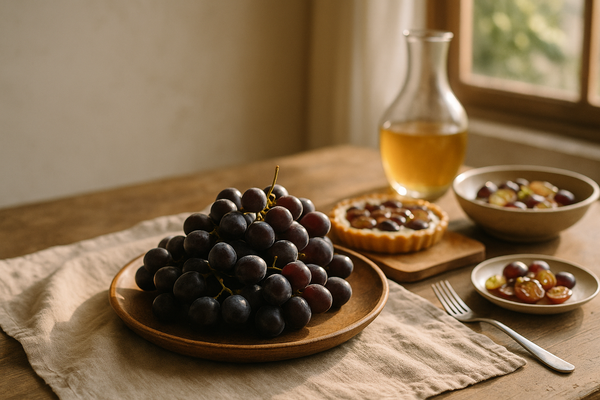 C'est la pleine saison du raisin : recettes et astuces pour le savourer 🍇 - Neary - Livraison panier de fruits et légumes