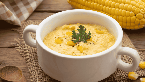 🌽 Velouté de maïs et lait de coco : onctueux et dépaysant