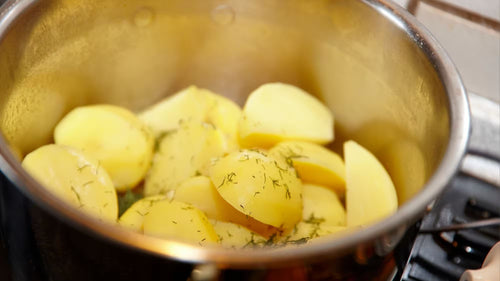 cuisson pomme de terre à l'eau