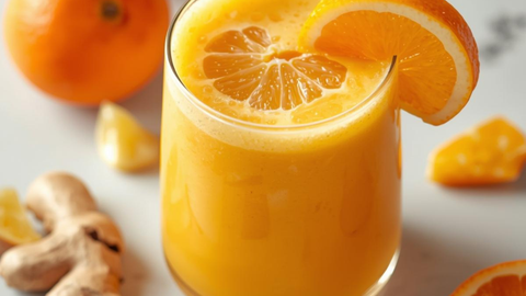 🍊 Smoothie détox à la clémentine et au gingembre