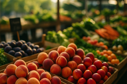 Livraison panier de fruits et légumes à Nancy, Metz et villages alentours - Les pêches et nectarines de saison : idées recettes gourmandes et astuces de conservation pour l'été - Neary