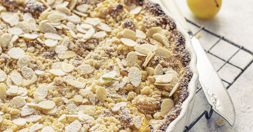 Tarte aux Mirabelles et Amandes : Recette Facile et Gourmande - Neary - Livraison panier de fruits et légumes