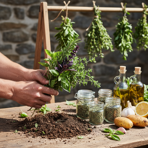 Astuces pour garder vos herbes aromatiques fraîches et pleines de saveurs. Prolongez leur parfum pour des plats exquis.
