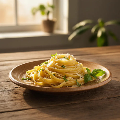 La cuisson al dente idéale : des pâtes juste fermes sous la dent, pour une expérience gustative exquise.