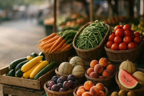 Quels fruits et légumes d’août choisir sur les marchés ? Nos astuces pour bien les conserver