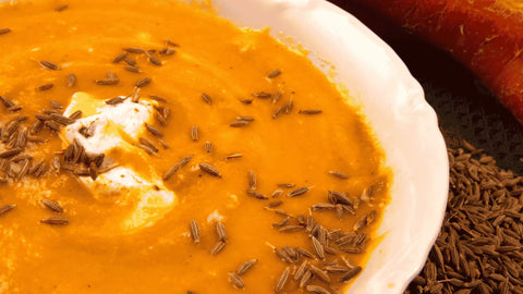 🥕 Velouté de carottes et cumin : onctueux et prêt en 20 minutes