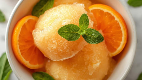 🍧 Sorbet à la clémentine maison : rafraîchissant et fruité