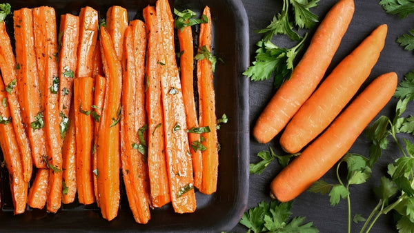Carottes à l’Air Fryer : temps & grammages