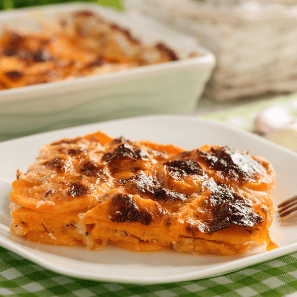 Livraison panier de fruits et légumes à Nancy, Metz et villages alentours - Gratin dauphinois de patates douces - Neary