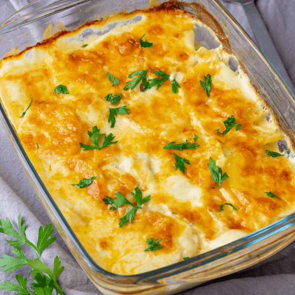 Gratin de topinambours et pommes de terre au fromage - Neary