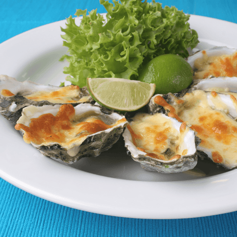 Huîtres gratinées au four - Neary - Livraison panier de fruits et légumes