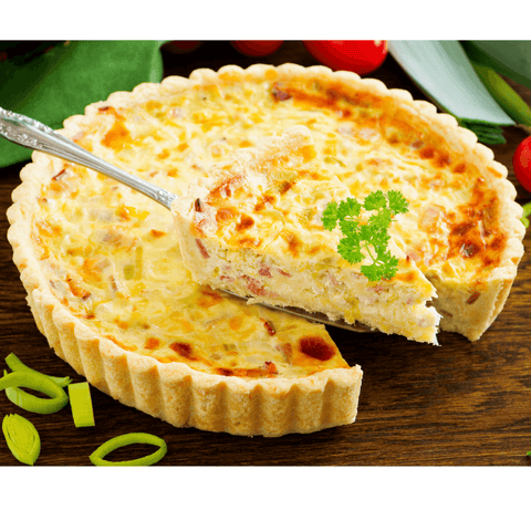 La recette traditionnelle de la quiche lorraine - Neary - Livraison panier de fruits et légumes