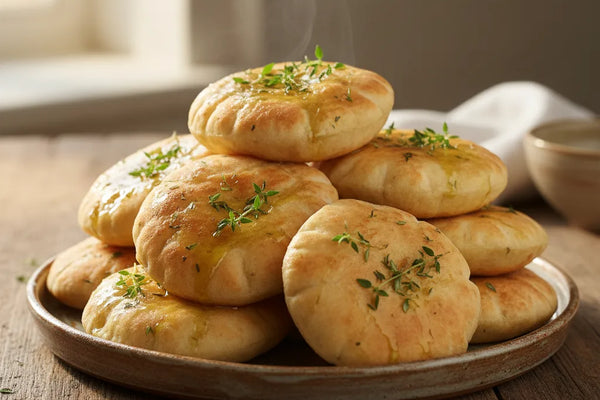Pains pita au Thermomix : L'astuce simple pour des poches qui s'ouvrent à tous les coups (et une mie de rêve)