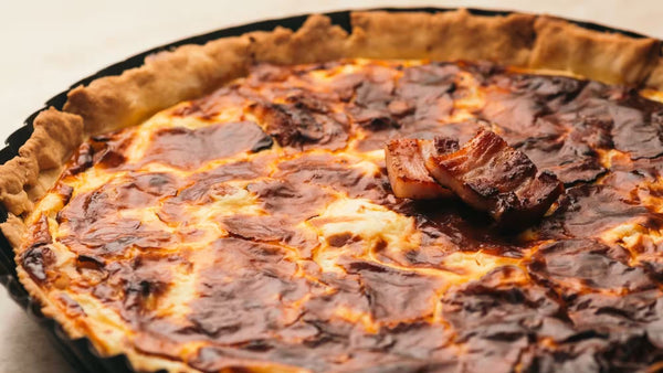🥧 Quiche Lorraine traditionnelle – Recette facile & gourmande
