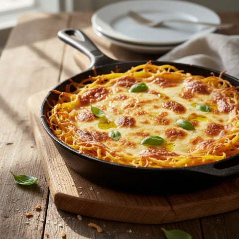Recettes de courge spaghetti : des filaments dorés et tendres, parfaits avec une sauce gourmande.