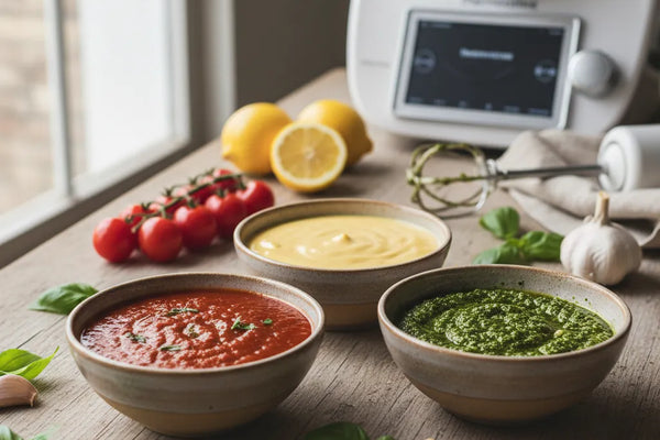 Sauces Maison au Thermomix : mes recettes inratables pour égayer vos plats !