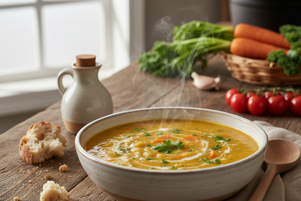 Ma soupe express au Thermomix : le secret pour des soirées cocooning (et saines !) 🥣
