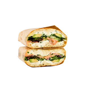 Sandwich Focaccia Saumon Avocat
