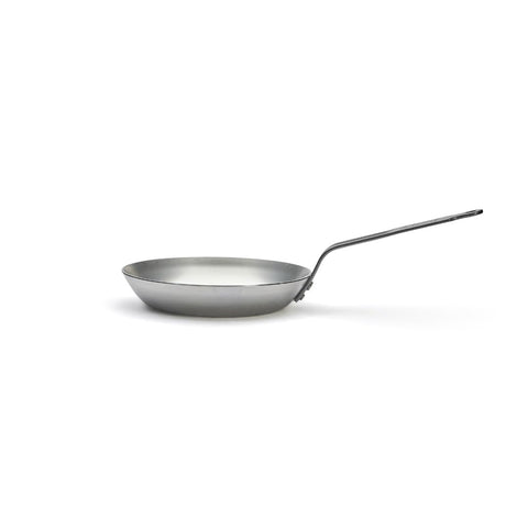 De Buyer Carbone Plus 22 cm “Coupe Lyonnaise” Frying Pan – Carbon Steel Made in France 