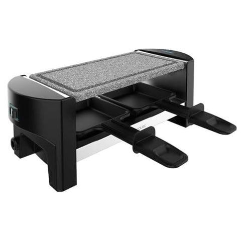 Cecotec Raclette en Bois Cheese&Grill 8200 Wood Black – 1200 W ⚡