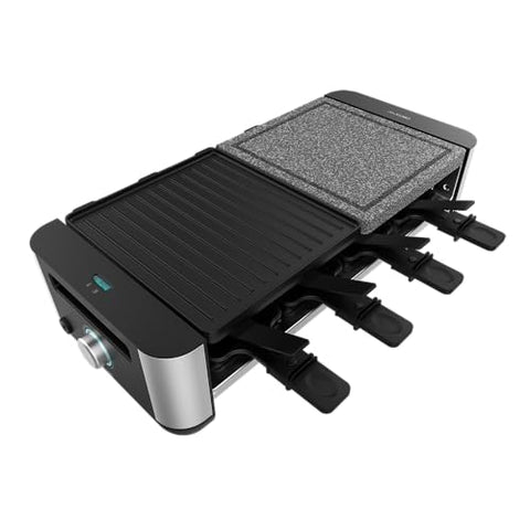 Cecotec Raclette en Bois Cheese&Grill 8200 Wood Black – 1200 W ⚡