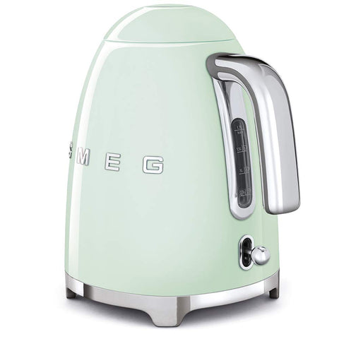 Smeg KLF03NBEU Electric Kettle – 1.7 L, Anti-Scald Filter, Automatic Shut-Off 