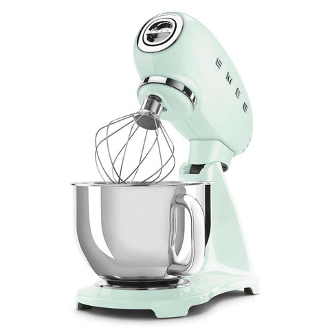 Smeg SMF03CREU Stand Mixer – 4.8 L, 10 Speeds, Planetary Motion &amp; Soft Start