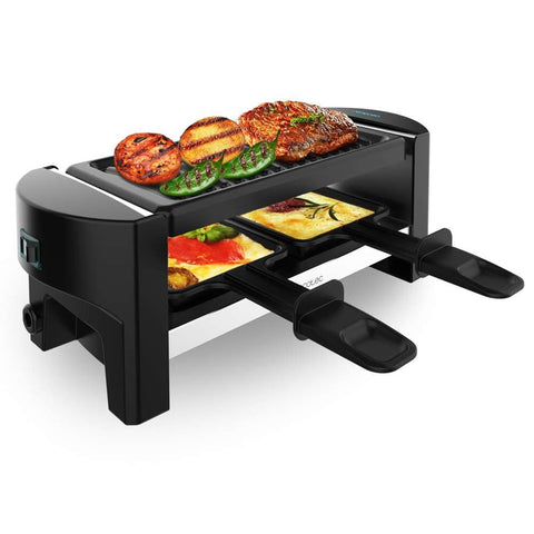 Cecotec Raclette en Bois Cheese&Grill 8200 Wood Black – 1200 W ⚡