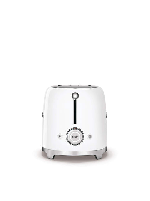 Smeg 2 Slice Toaster – 6 Browning Levels, Bagel, Reheat &amp; Defrost Functions