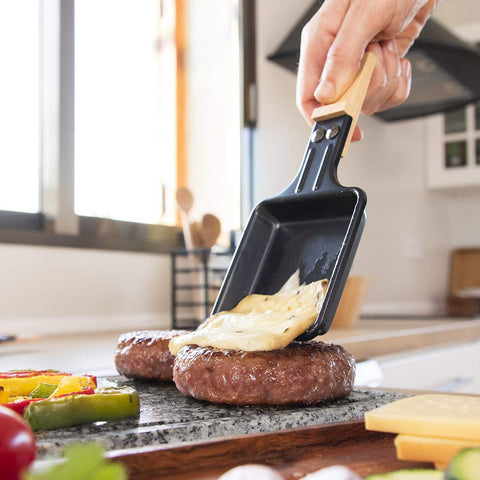 Cecotec Raclette en Bois Cheese&Grill 8200 Wood Black – 1200 W ⚡