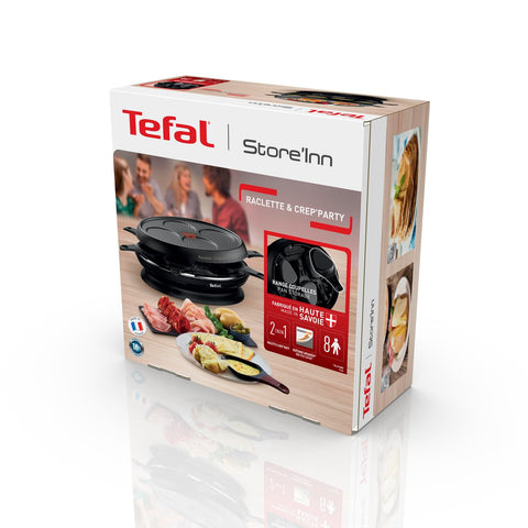 Tefal Raclette Plug & Share YY5249FB – 2 Pers. 🔌