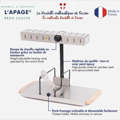 LOUIS TELLIER – Appareil à Raclette Alpage® Signature Original 🇫🇷