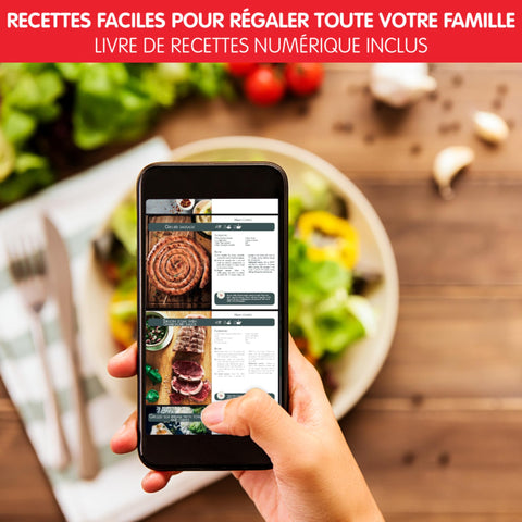 Moulinex Easy Fry Mega, air fryer compact, Mono tiroir 7.5 L, Jusqu’à 8 personnes, 8 programmes, noir EZ8558F0