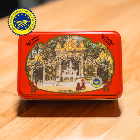 🍬 Bergamote de Nancy IGP – Boîte fer 120 g
