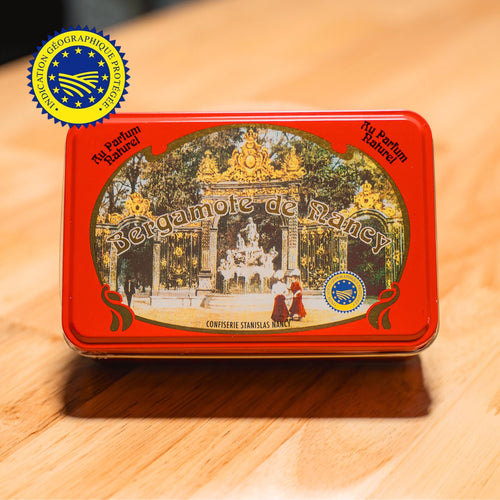🍬 Bergamote de Nancy IGP – Boîte fer 120 g