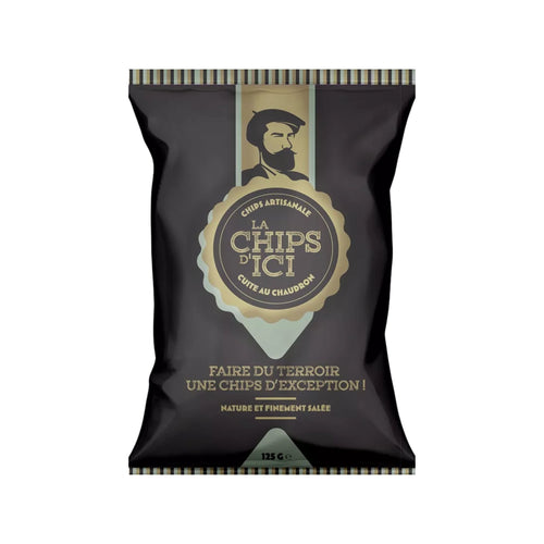 🥔 Chips Artisanales des Landes – Sel de Salies de Béarn (125g) 🇫🇷
