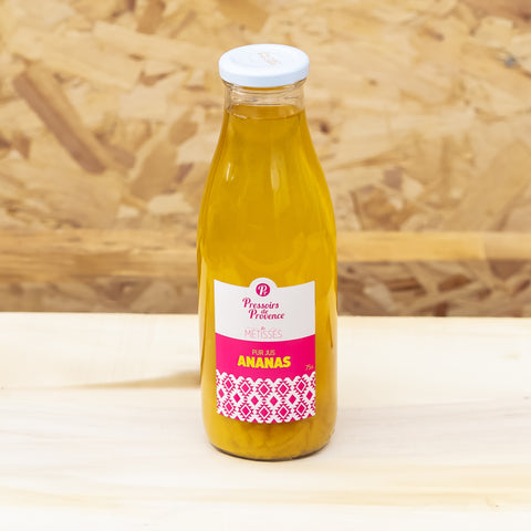 🍍 Pur Jus d’Ananas – 75cl