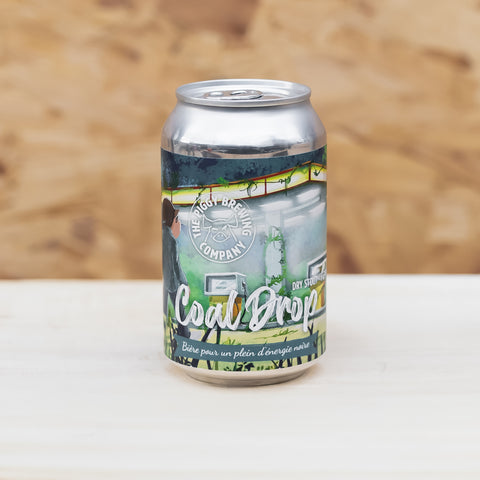 🍺 Coal Drop – Dry Stout – 33cl Canette – 5% vol.