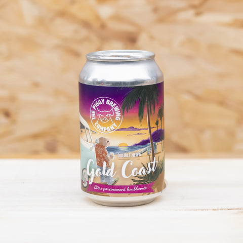 🍺 Gold Coast – Double NEIPA – 33cl Canette – 8% vol.