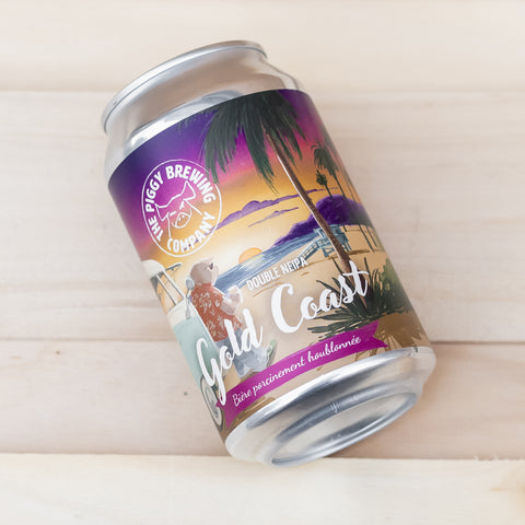 🍺 Gold Coast – Double NEIPA – 33cl Canette – 8% vol.