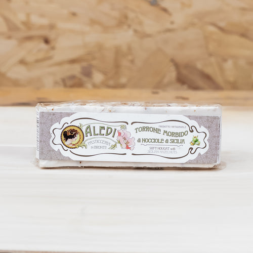 🍬 Nougat Tendre aux Pistaches de Sicile (60%) – L'Authentique (150g) 🇮🇹