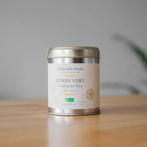 🌿 Organic green curry – 1 jar of 50 g