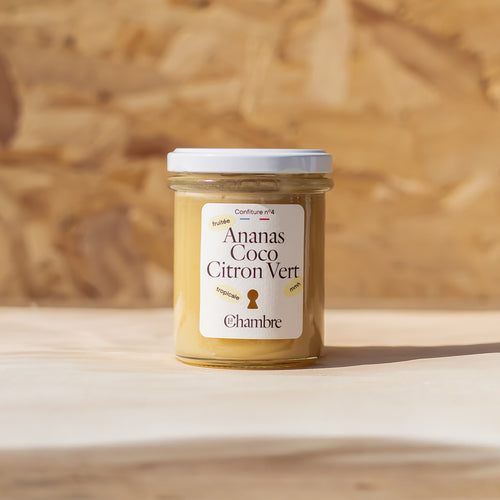 🍍 Confiture Ananas Coco Citron Vert - 200g