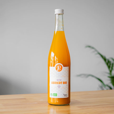 🍑 Organic Apricot Nectar – 73 cl