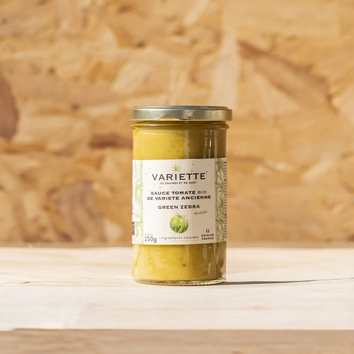 🍅 Sauce tomate Green Zebra BIO – Variété ancienne – 250g